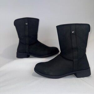 ABEO Pro Burlington Oiled Leather Shearling Boots